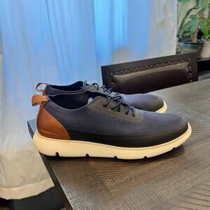 Cole Haan zero grand navy blue men dress casual shoes size 10